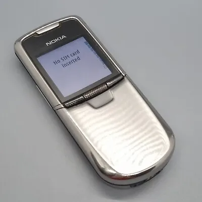 Nokia 8800 Sirocco RM-13 Silver Fully Working • £149.99
