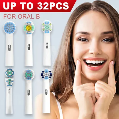 $8.88 • Buy Electric Toothbrush Heads Oral B Compatible Replacement Brush Precision Clean