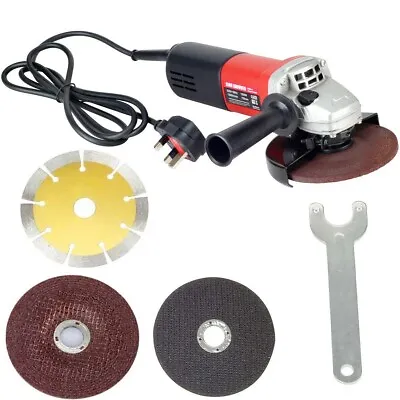 £36.98 • Buy 1200W Mini Angle Grinder 125MM Electric Grinding Polisher 3 Cutting Discs 240V