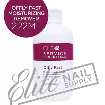 CND Shellac Offly Fast - 222ml Remover + FREE Remover Wraps 10ct (SAVE $6.95) • $23.95