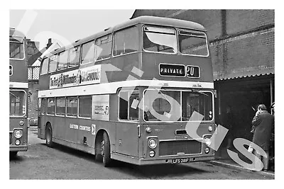 Bus Photograph EASTERN COUNTIES NBC LFS 281F [VR 309] Ipswich '79 • £1.25