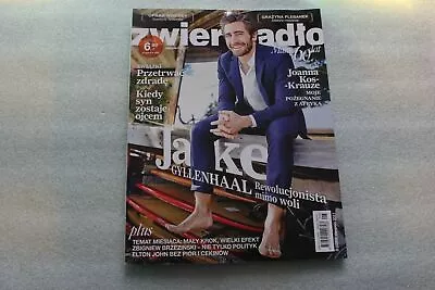 Zwierciadło 8/2017 Jake Gyllenhaal Elton John Polish Magazine • $14.74