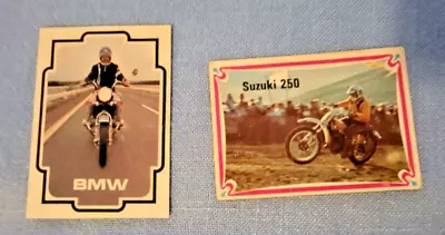 Vintage Motorcyle Trading Cards Brand Unknown 2 Cards • $9.99