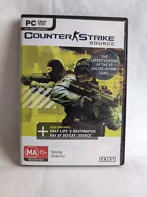 Counter Strike Source (PC Game 2006) Like New Condition  • $9.95