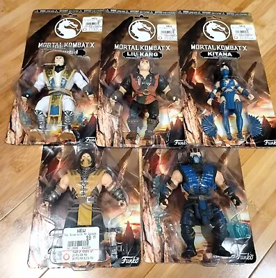 Funko Savage World Mortal Kombat Figure Collection NEW Free Shipping! • $95.99