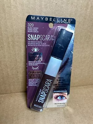 Maybelline New York Snapscara Washable Mascara 320 Black Cherry Damage Packaging • $6.95