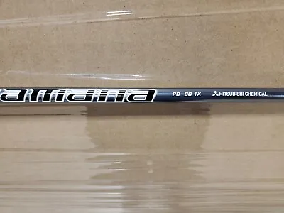 New Uncut Tour Issue Diamana PD 80 TX X-Stiff Driver Shaft Mitsubishi Whiteboard • $359.99