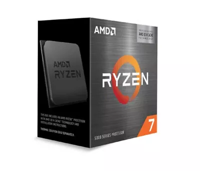 AMD Ryzen 7 5800X3D Processor (3.4 GHz 8 Cores Socket AM4) Used • £244.30