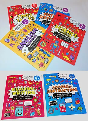 £3.95 • Buy HELP WITH HOMEWORK BOOK Key Stage 1 KS2 Maths Science English Tables AGES 5 - 9+