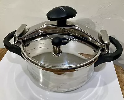 Pro Selections 4L Stainless Steel Pressure Cooker Made In Spain • $21