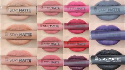 Rimmel London Stay Matte Liquid Colour Lipstick BRAND NEW Choose Your Shade • £3.49