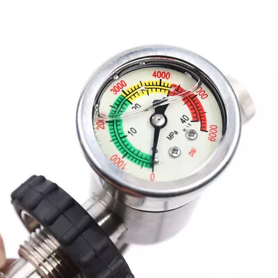 4500 PSI Valve Regulator Fill Station Hose For PCP Air Tank SCBA SCUBA Cylinder • $36