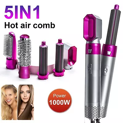 Hair Styler Hair Dryer Brush Hot Comb Air Volumizer Curler Straightener Curling • $31.99