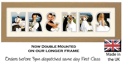 Mr & Mrs Photo Frame Name Frame Wedding Gift By Photos In A Word • £21.99