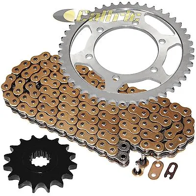 $51.24 • Buy Gold O-Ring Drive Chain & Sprocket Kit For Yamaha R6 YZF-R6 2006-2016