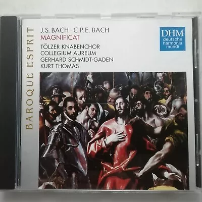 J.S. Bach / C.P.E. Bach: Magnificat / Thomas / Harmonia Mundi CD 05472 77411 2 • £5.50