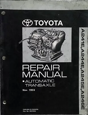 1994-2002 Toyota Celica ST Corolla MR2 Rav4 Automatic Transmission Repair Manual • $84.96