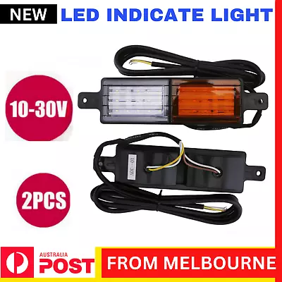 2x 30 LED Bullbar Indicator Lights Front Park Amber DRL Marker Lamp For ARB TJM • $40.75