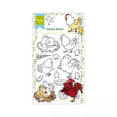 Marianne Design Clear Stamps - Hetty's Chicken Family HT1631 • £6.99