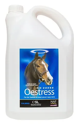 NAF Oestress Liquid 5LTR Calming Hormones Horse Supplement + FREE UK DELIVERY  • £119.99
