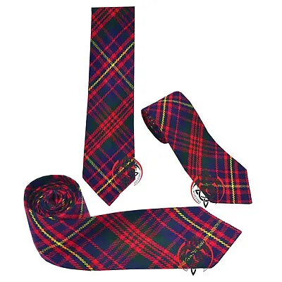 £12.49 • Buy Cameron Of Errachet Men's Scottish Neck Ties For Kilt Tartan Acrylic Wool
