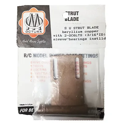 Octura Model Marine Supplies Copper Strut Blade With Sleeve Bearings OCSUSTRUT • $24.99