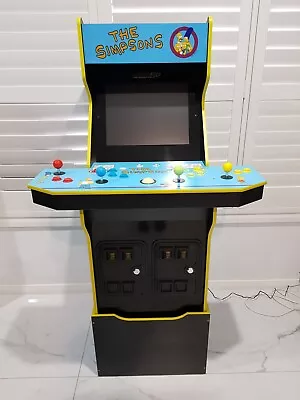 Arcade1Up The Simpsons 4-Player Live! With Stool & Light Up Marquee • $795