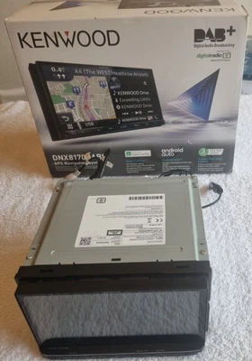 £345 • Buy Kenwood DNX8170DABS GPS Navigation System, DNX 8170 DABS, Sat Nav DVD CD SD Card