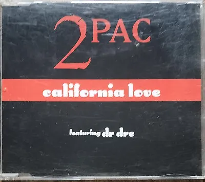 2PAC California Love Dr Dre CD Single 4 Tracks Remix Edits 0422854569291995 • £3.50