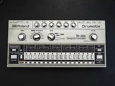 Roland TR-606 Drumatix Computer Controlled Vintage Analogue Drum Machine • $1000