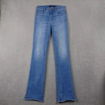 J Brand Jeans Womens Sz 25 Blue Slim Bootcut Mid Rise Stretch Denim Pants BRYA • $22