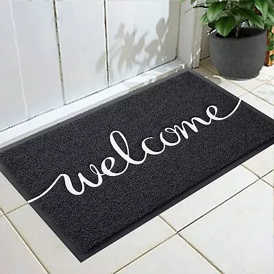 Fireosma Door Mat Outdoor Indoor Welcome Mat Durable Non-Slip Easy To Clean... • $19.21