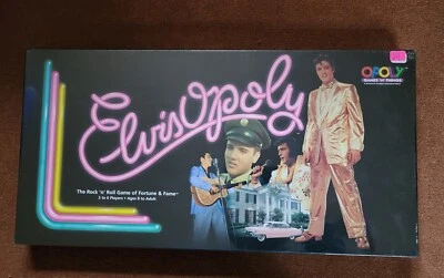 $39.99 • Buy VTG Elvis Opoly Games N Things The Rock N Roll Game Of Fortune And Fame NIP