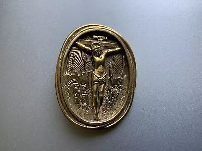 Vatican Library Collection Pin - Jesus On Cross • $20