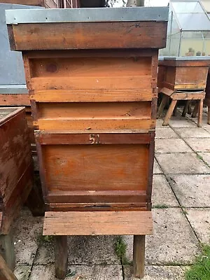 Bee Hive. Cedar. National 14x12. With Two Supers. With Stand. Used. • £125
