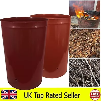 210 Litre Large Garden Burner/incinerator/bonfire Bin For Wood/rubbish/leaves • £35.99