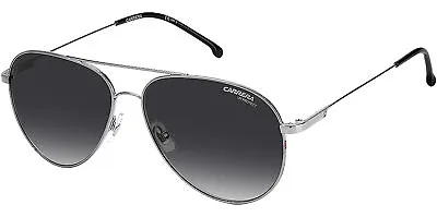 Carrera Ruthenium Small Fit Aviator Sunglasses W/ Gradient Lens CA2031TS 06LB 9O • $29.99