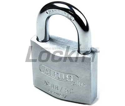 ABUS 88/50 Padlock 3/8  - 10mm Shackle - Plus Key System - Made In Germany • $47.46