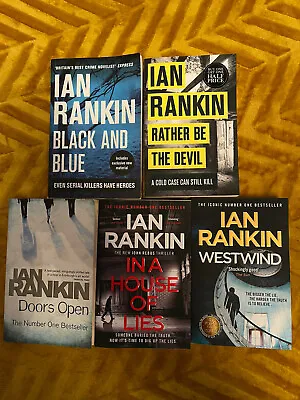 Ian Rankin Book Bundle X 5 Free Post Lots Listed (SU10) • £11.99