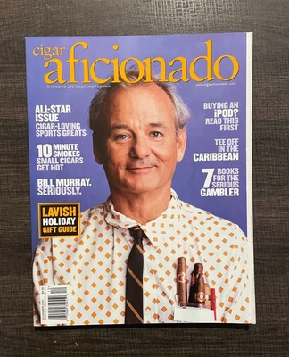 $6.67 • Buy Cigar Aficionado Magazine December 2004 Bill Murray