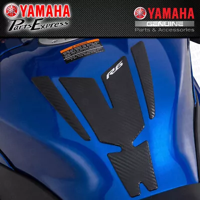 New 2017 - 2020 Yamaha Yzf-r6 Yzfr6 Carbon Fiber Tank Pad Guard Bn6-f41d0-v0-00 • $34.95