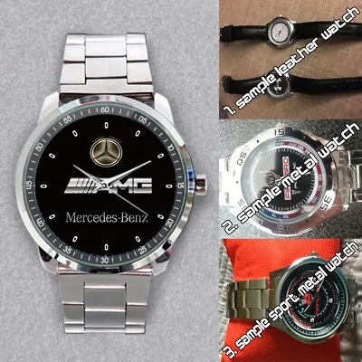 New Mercedes~benz Amg Sport Metal Watch • $24.99