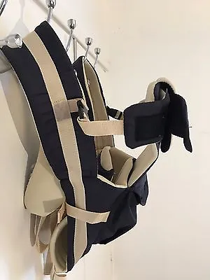 Cotton Infant Baby Adjustable Wrap Sling Front Back Carrier 4 Position Max 18kg • £7.95