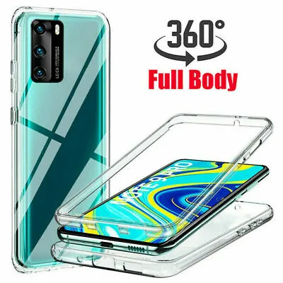 New Case For Huawei P40 P30 P20 Pro Lite Mate20 360 Shockproof Front Back Cover • £4.64