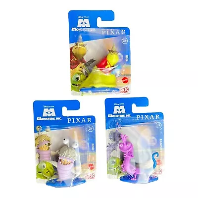 New Pixar Monster Inc Cake Topper Lot Of 3 Boo Roz Randall Cake Decorations • $12.99