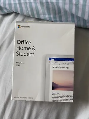 Microsoft Office Home And Student 2019 (1 PC/Mac) - Product Key (no Disc) • £70