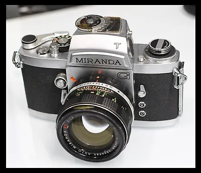 208096 Miranda G 35mm Slr Camera W/ 50mm F/1.4 Ec Lens = As Is = Parts / Repair • $60