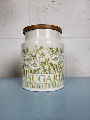 Vintage Hornsea Fleur Pattern Sugar Jar • £12
