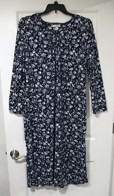 Croft And Barrow Long Sleeved Relaxed Fit Micro-fleece Nightgown Size XL • $32.99