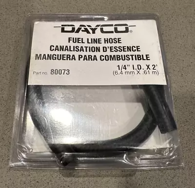 Dayco Fuel Line Hose 1/4  ID X 2  80073 - NEW/FREE SHIPPING • $11.99